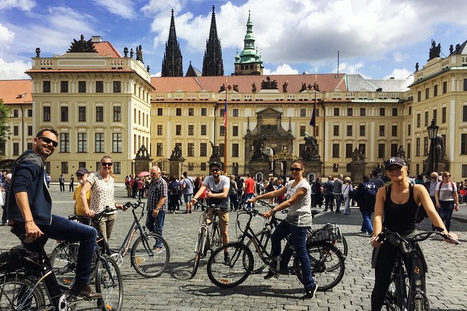 Prague Bike Tour - Stunning Viewpoints, Castle, City & Park - Petrin Park and another look at Prague Castle