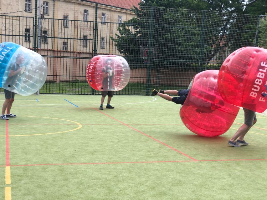 Prague: Bubbles football in city centre of Prague - Why the Private Format Matters