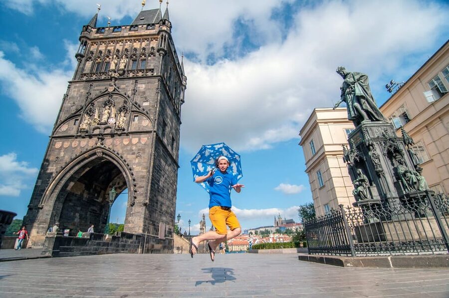 Prague Castle and Charles Bridge Private Walking Tour - From Charles IV’s statue to the bridge