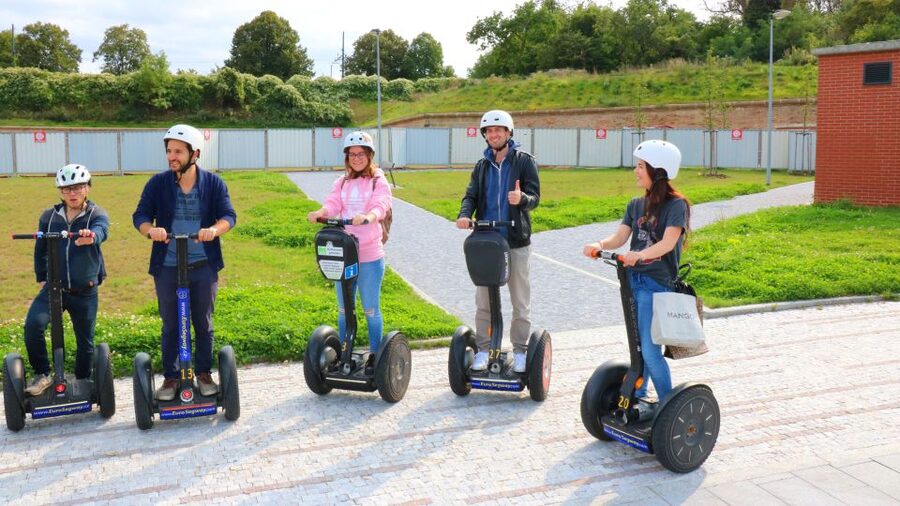 Prague: Castle and Monastery Segway Tour - Strahov Monastery and beer made by monks
