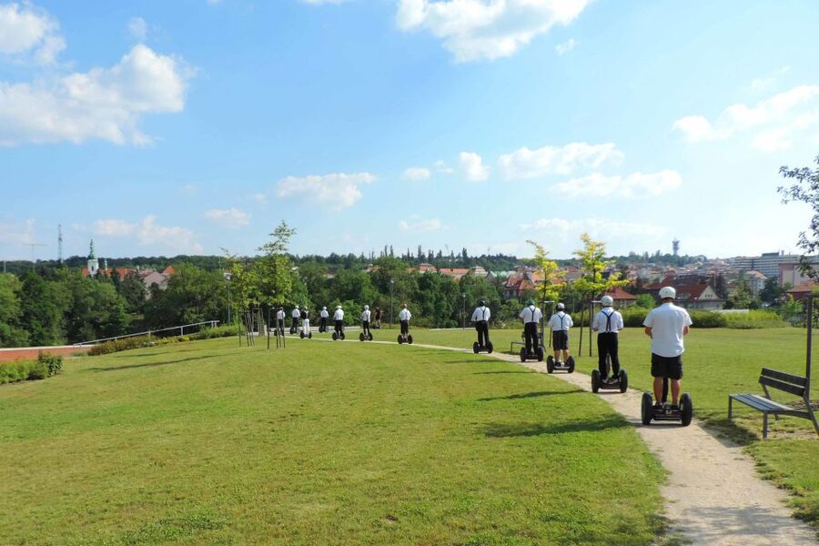 Prague: Castle District Segway Tour - St. Norbert Church and Strahov Monastery