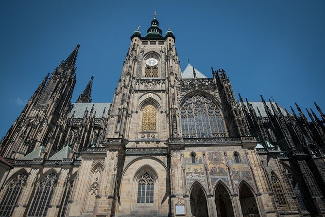 Prague Castle Grounds & Exteriors ️small-group with PragueWay - St. Vitus Cathedral and its entrance hall