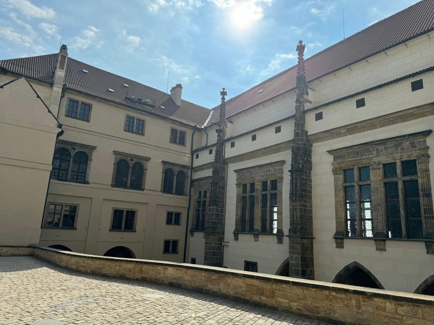 Prague Castle Interiors & Changing of the Guard-Small group - What $87 includes, and what it does not