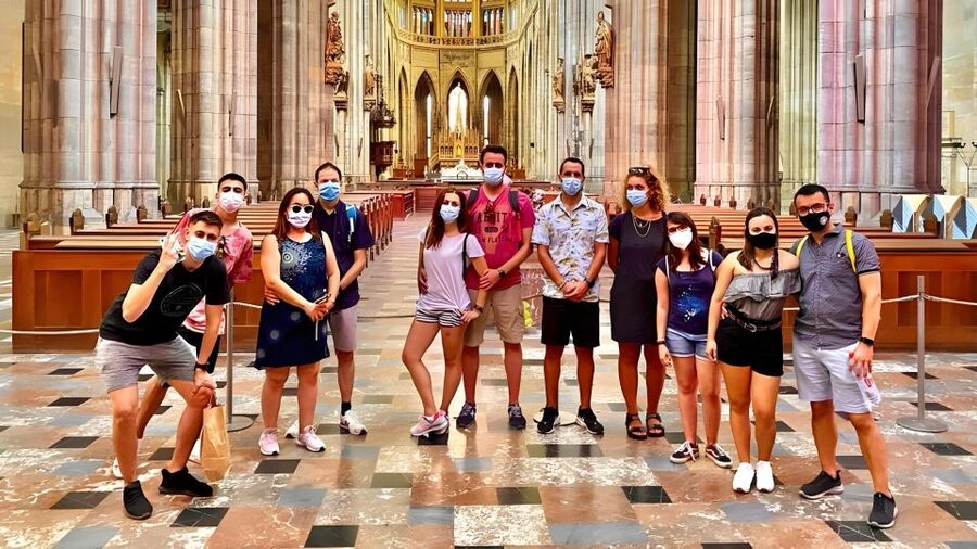 Prague Castle: Royal Palace, Cathedral, and Golden Lane Tour - St. George’s Basilica and the castle’s older side