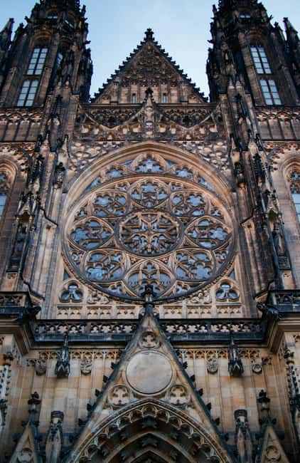 Prague Castle St. Vitus Cathedral, Royal Palace, St. George's Basilica - Golden Lane, alchemists, and Franz Kafka