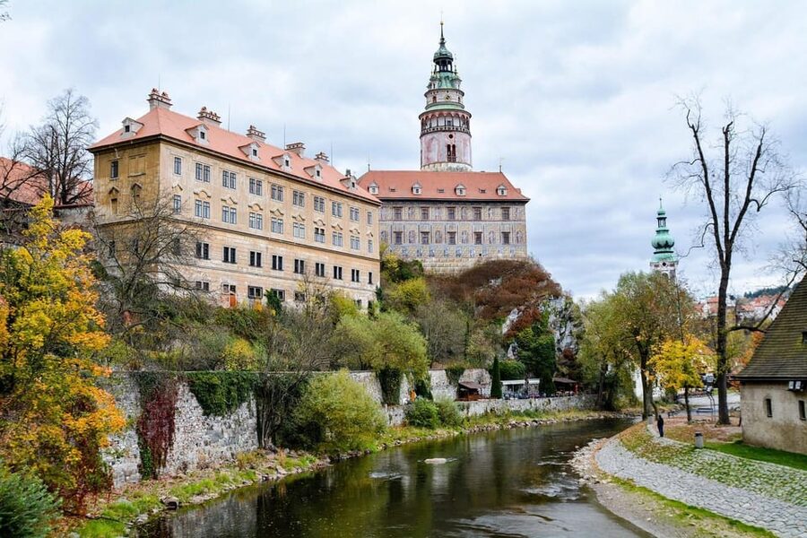Prague: Cesky Krumlov Private Day Tour - Church of St. Vitus and the river basin