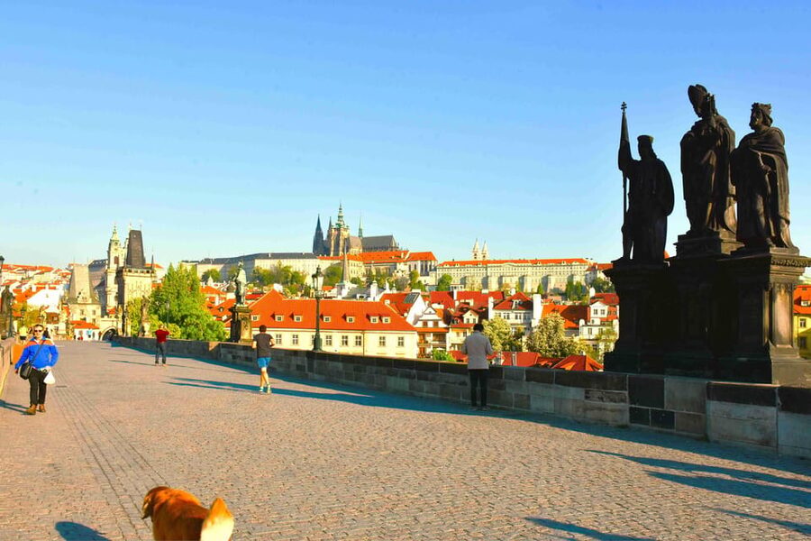 Prague: Charles Bridge Audio Guide with Tower Entry Ticket - What the online audio guide adds