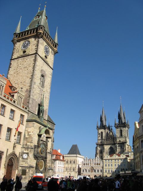 Prague City: 1-Hour Orientation Tour by Bus - Old Town: Gothic towers and Prague’s best-known square
