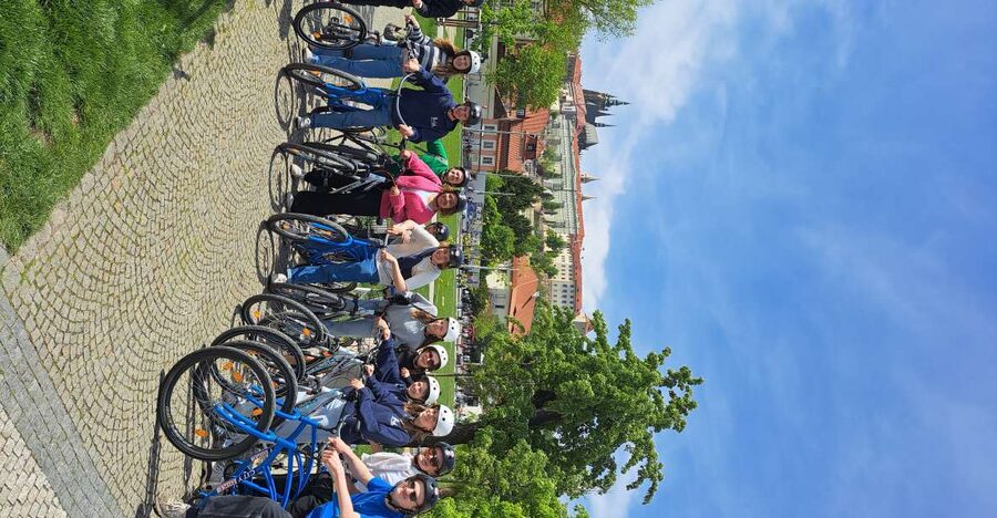 Prague City Bike guided tour - Wenceslas Square and Prague’s Broad Central Streets