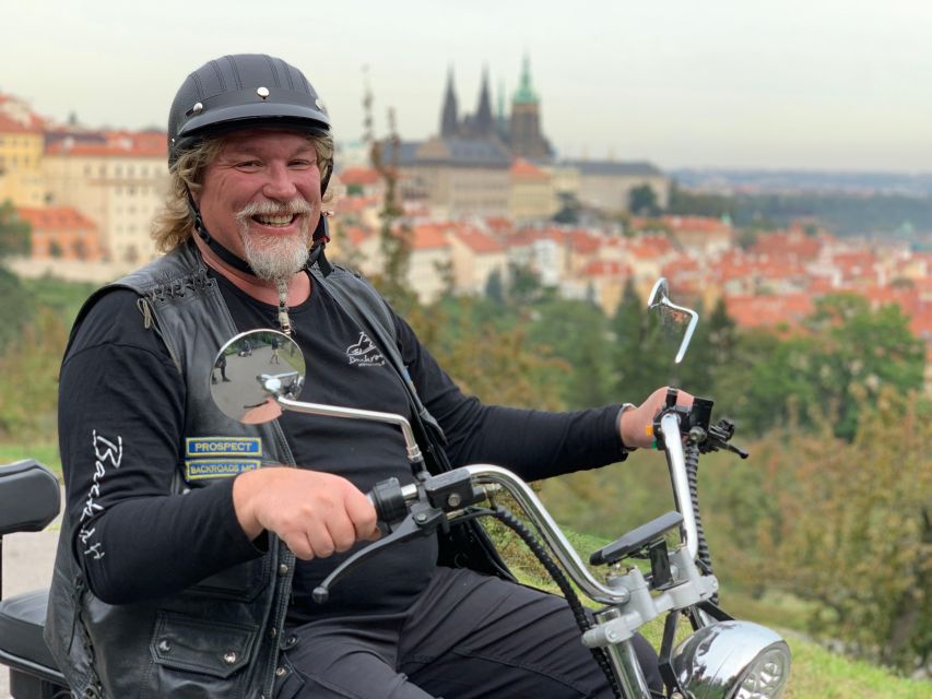 Prague: City Highlights Guided Electric Trike Tour - From Kampa Island to the John Lennon Wall