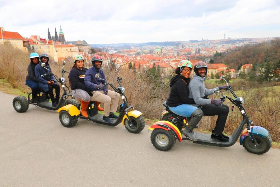 Prague: City Highlights Guided Electric Trike Tour - Petrin Hill and the best elevated views