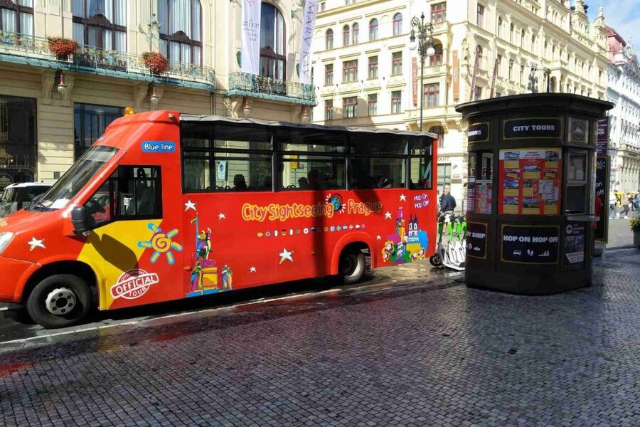 Prague: City Sightseeing HOHO Bus Tour & Optional Boat Tour - The Blue Line, Prague’s fuller city loop