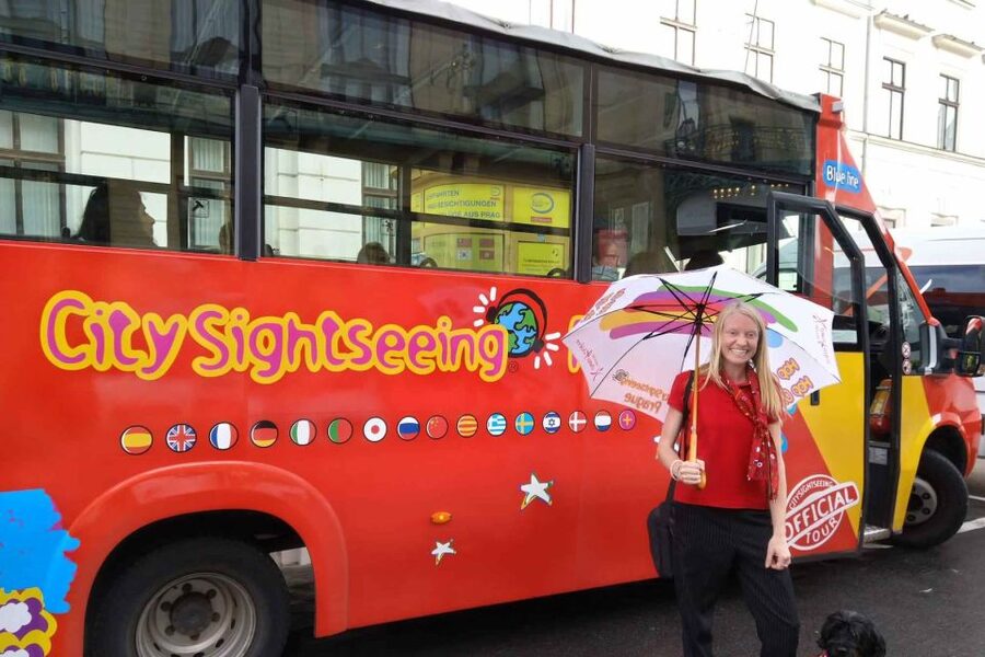 Prague: City Sightseeing HOHO Bus Tour & Optional Boat Tour - The Red Line, a different view of Prague