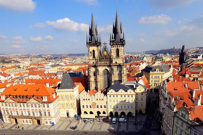 Prague City Sightseeing Tour - Vysehrad and the Jewish Quarter from the road