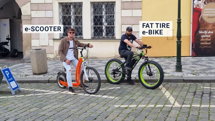 Prague: City Viewpoints Tour by Electric Fat Bike - Starting beside the Embassy of Japan