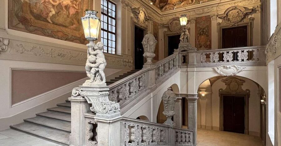 Prague: Clam-Gallas Palace Entry Ticket with Audio Guide - Golden and Turquoise Halls
