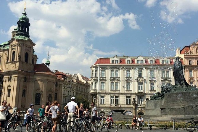 Prague: Classic City Bike Tour (small groups) - Kampa Park, a short practical break