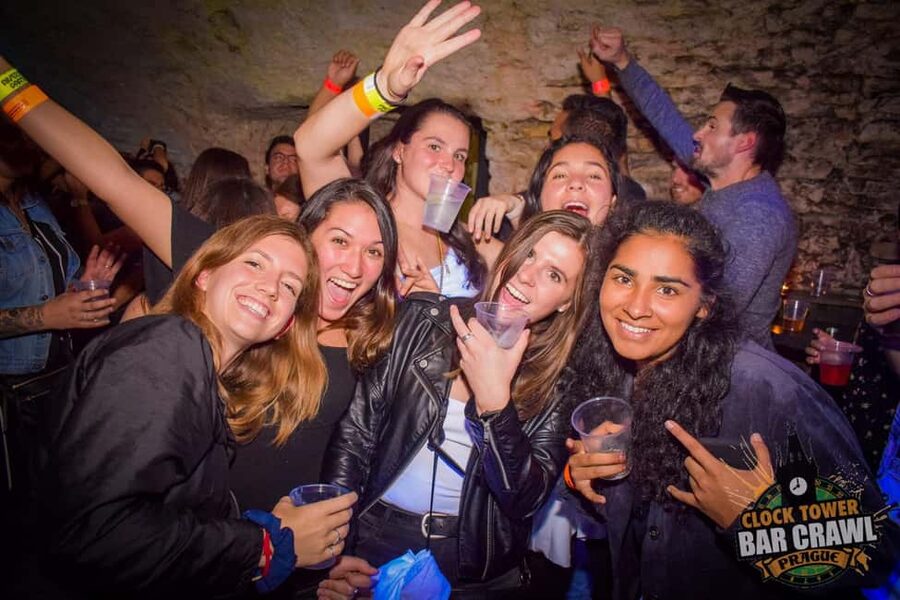 Prague: Clock Tower Bar Crawl with Drinks and Shots - Why the $30 price can work well