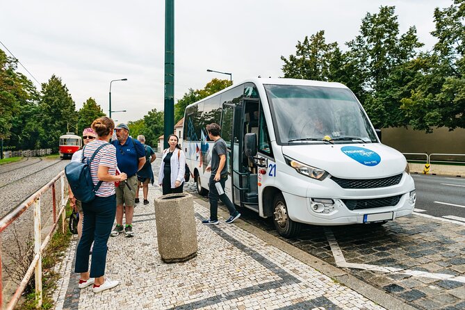 Prague Combo: Castle Guided Tour, Bus and Optional Boat - Walking, access, and the end at Malostranská