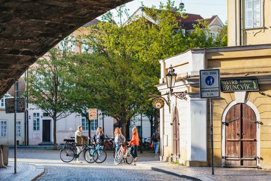 Prague: Complete Bike Tour - Charles Bridge and the legacy of Charles IV