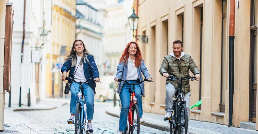 Prague: Complete Bike Tour - How difficult is the three-hour route?