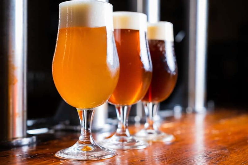 Prague: Craft Beer Tour 8 Czech Beers, Taproom & Beer Garden - Starting at Drunken Monkey in Staré Město