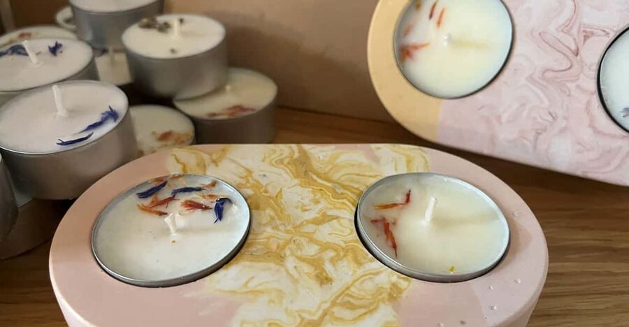 Prague: Craft your unique tea-candle holder set - A quiet creative break in central Bohemia