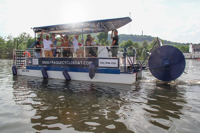 Prague Cycle Boat - The Swimming Beer Bike - What kind of Prague experience is this?