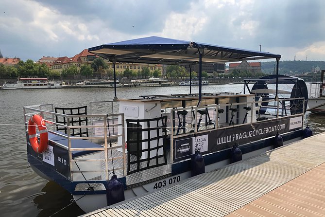 Prague Cycle Boat - The Swimming Beer Bike - The operator makes the difference