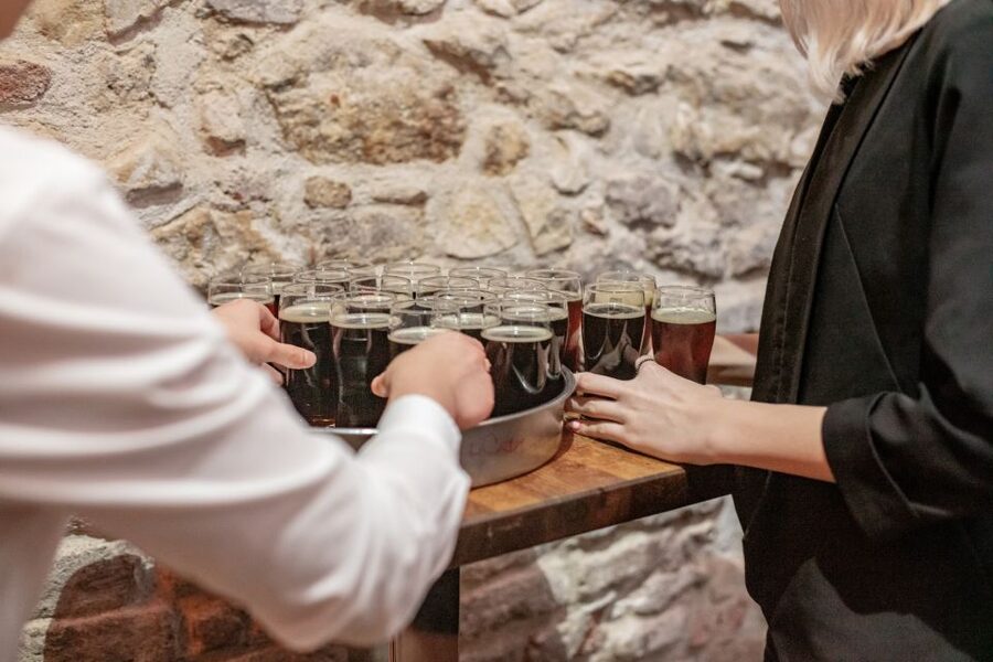 Prague: Czech Beer-Tasting Experience with Snacks - Seven glasses, three Czech beer worlds
