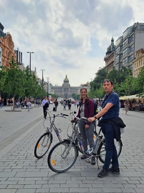 Prague E-Bike City Ride tour : 2hrs - Why an e-bike works well in central Prague