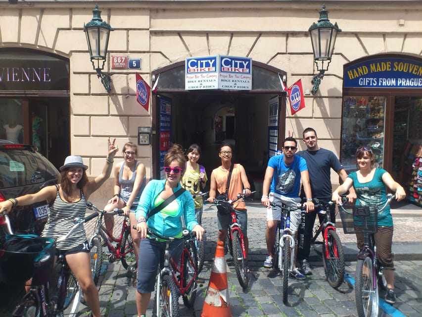 Prague E-Bike City Ride tour : 2hrs - Josefov and the Jewish Cemetery