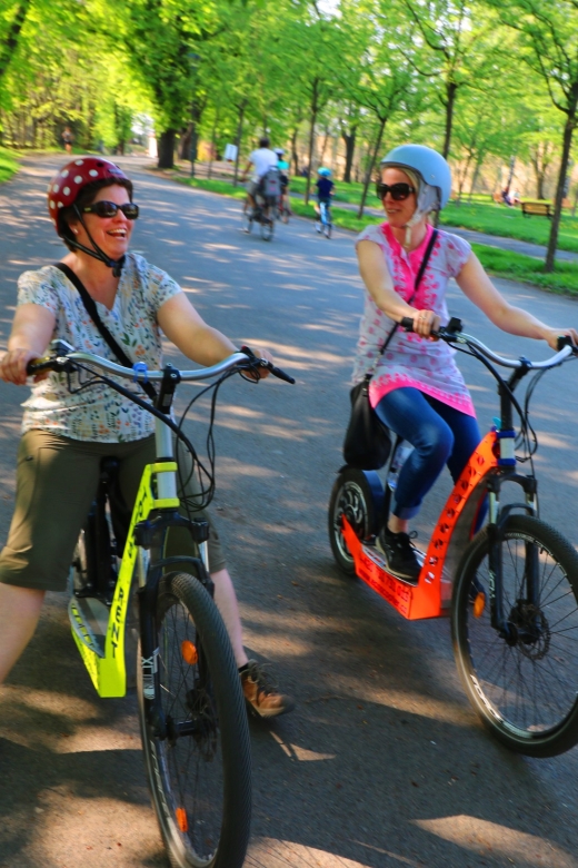 Prague: E-Bike/E-Scooter Viewpoint Tour - A fast way to read Prague from above