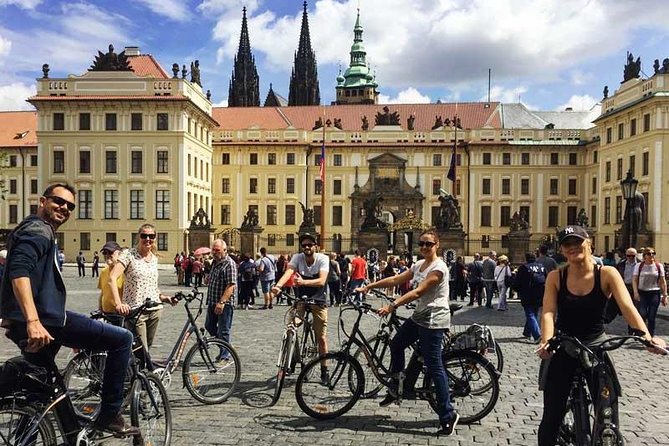 Prague E-Bike Tour - Stunning Viewpoints (small group) - Queen Anne’s Summer Palace and the castle approach