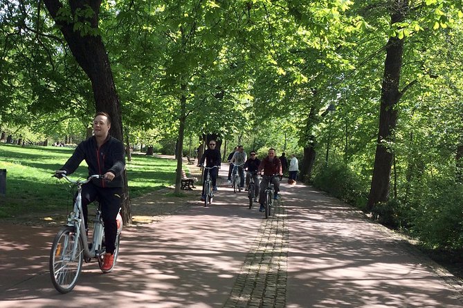 Prague E-Bike Tour - Stunning Viewpoints (small group) - Returning through central Prague