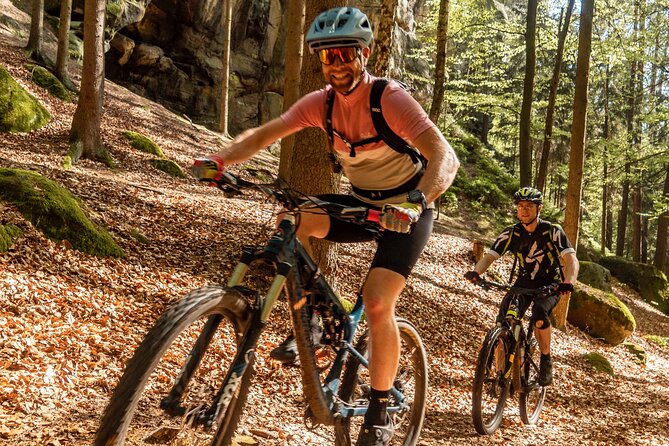 Prague E-Mountain Biking Adventure In The Bohemian Paradise - Turnov and the shape of the day