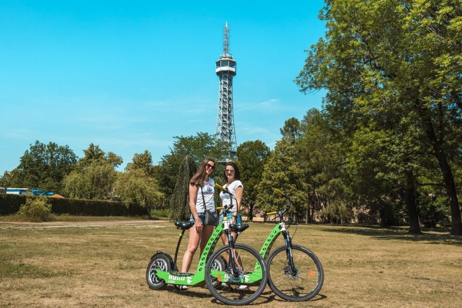 Prague E-Scooter City Tour: Regular or Fat Tire - Regular Hugo Bike or three-hour SCROOSER