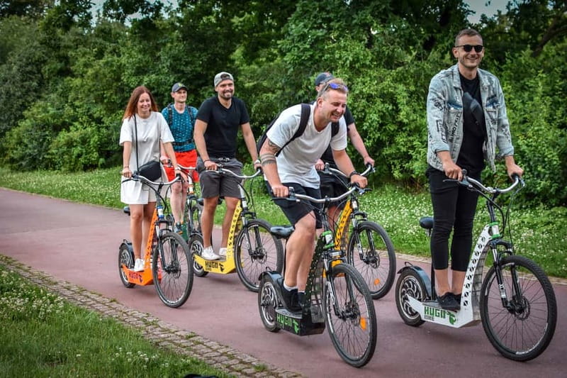 Prague: E-Scooter Grand City & Panoramas Small-Group Tour - Why an electric scooter works well in Prague