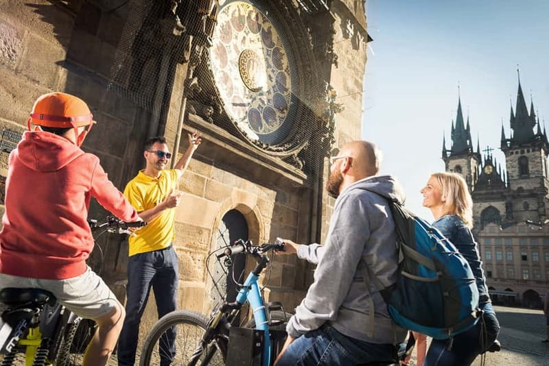 Prague: E-Scooter Grand City & Panoramas Small-Group Tour - Charles Bridge and the Old Town