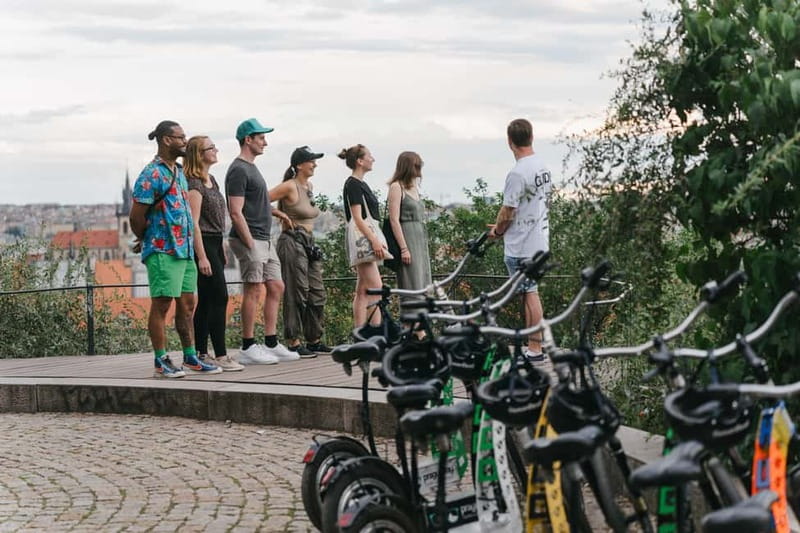 Prague: E-Scooter Grand City & Panoramas Small-Group Tour - The guides and the personal side of the tour