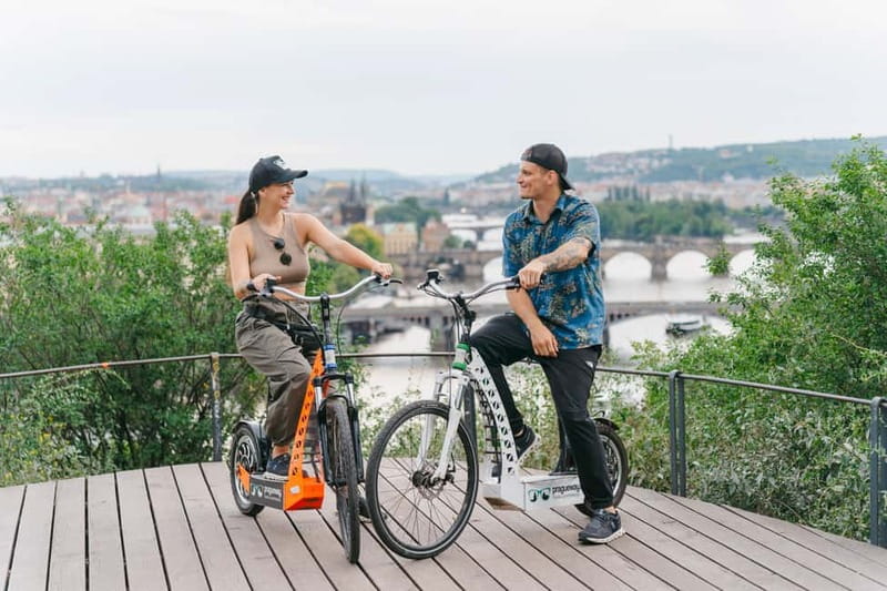 Prague: E-Scooter Grand City & Panoramas Small-Group Tour - Safety, comfort, and who should book