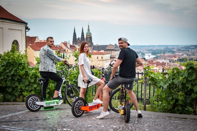 Prague E-Scooter Grand City Tour PRIVATE with PragueWay - What the private format is worth at $76.03
