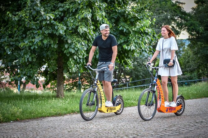 Prague E-Scooter Grand City Tour PRIVATE with PragueWay - The Royal Summer Palace and the two big parks