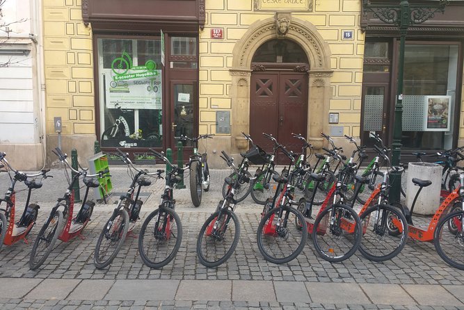 Prague E-Scooter Tour: Fat Tire or Regular Scooter - Why a seated e-scooter works well in Prague