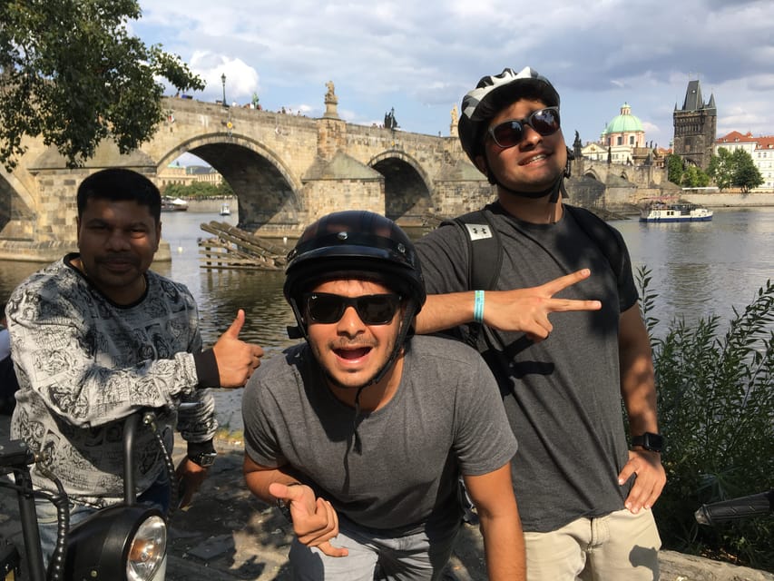 Prague Electric Scooter and eBike Grand Tour - Letná Park and Prague’s bridges
