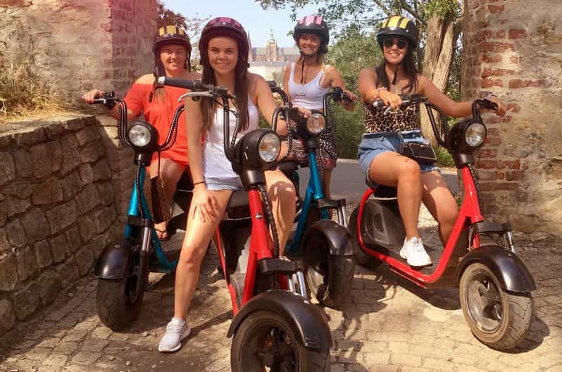 Prague Electric Scooter and eBike Grand Tour - Lesser Town and the Lennon Wall