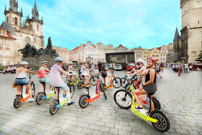 Prague: electric scooter & E-bike guided tour - Prague Castle, Strahov, and Petrin Hill