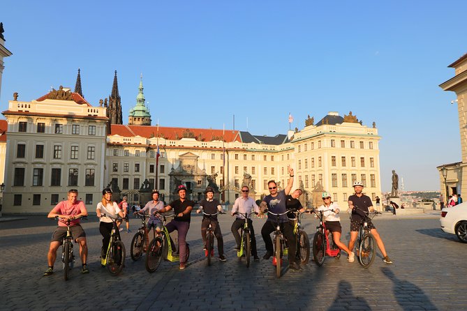 Prague: electric scooter & E-bike guided tour - The 3-hour route reaches Old Town and the Jewish Quarter
