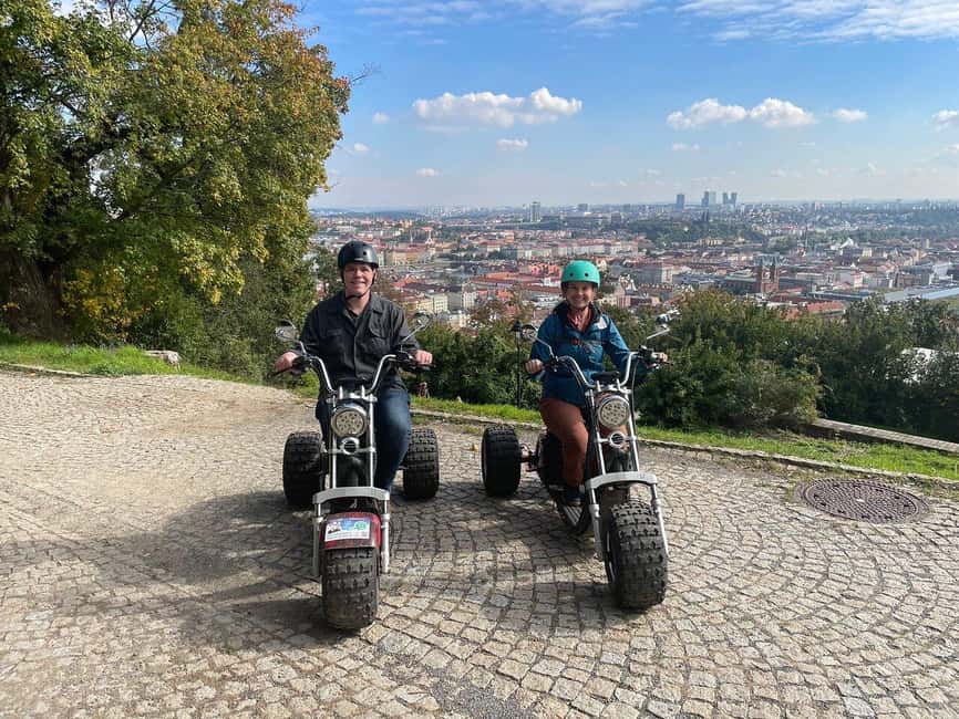 Prague: Electric Trike Viewpoints Tour - Letna Park and the Giant Metronome