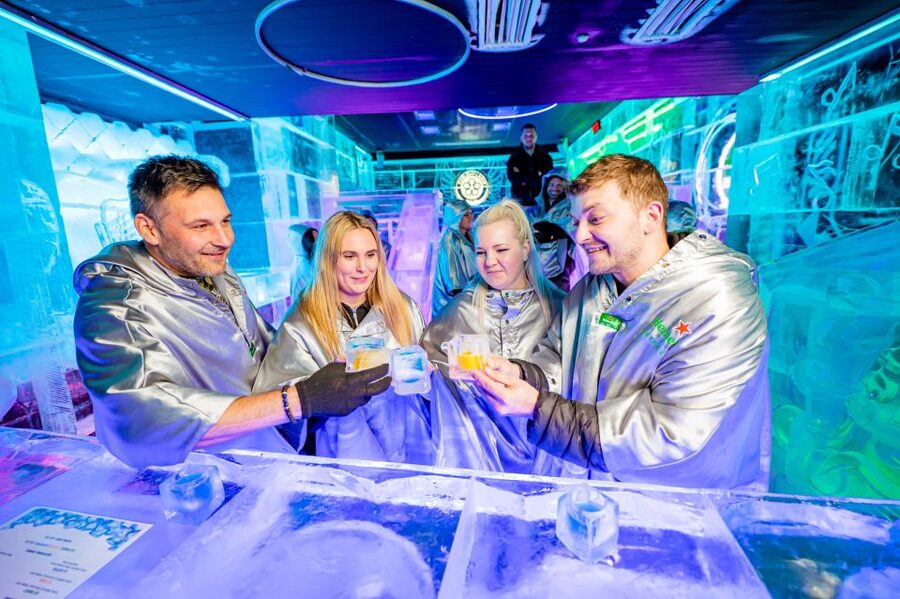 Prague: Entry ticket to Ice Pub Prague with Nightclub Option - Adding Karlovy Lazne after dark
